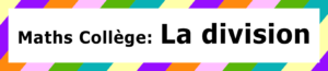 Lire la suite à propos de l’article La division