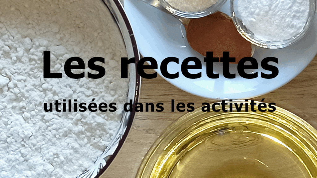 Recettes des activités